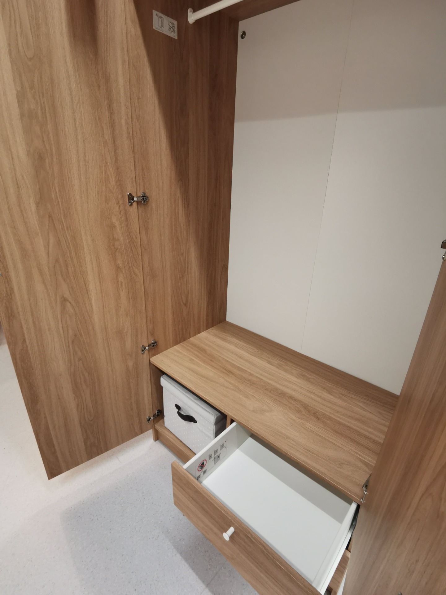 Compact & Durable VILHATTEN Wardrobe from IKEA